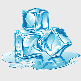ice cube illustration, melting ice cubes, cartoon ice cubes, blue ice cubes, frozen water cubes, cold refreshment visuals, icy beverage elements