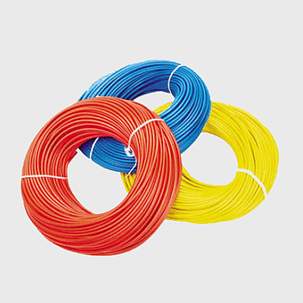 orange electrical cable, flexible power cord, pvc insulated wires, multicore copper conductor, electrical wiring solutions, cable manufacturing process, high-quality electrical accessories