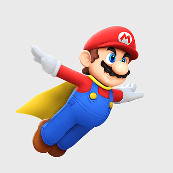 Super Mario Bros, Super Mario 3D Land, Mario figurine, Mario cape, Nintendo gaming characters, Mario video game art, Mario series collectibles