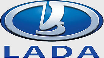 Lada Niva emblem, Lada Priora logo, Lada Kalina car brand, blue Lada symbol, Russian automobile manufacturer, auto industry logo design, vehicle manufacturer insignia