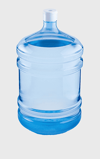 plastic water bottle, glass jar, cobalt blue container, drinking water cylinder, hydration beverage storage, eco-friendly liquid refreshment, minimalist drinking vessels