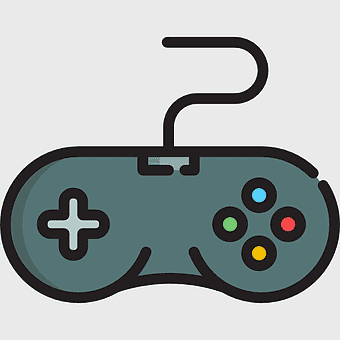 game controller icon, joystick accessory, video game hardware, xbox gamepad, gaming peripherals, interactive entertainment device, console gaming accessories
