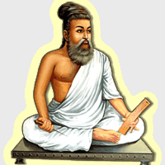 Thiruvalluvar Temple Sri Lanka, Tirukkuṛaḷ literature, Tamil culture icon, meditation posture, ancient Tamil sage, spiritual wisdom figure, Hindu philosophical teachings