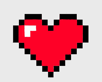 8-bit heart pixel art, 8-bit color heart icon, love symbol retro gaming, pixelated red heart, vintage digital art, retro digital romance, simple pixel graphics