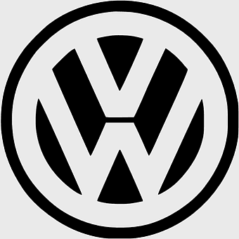 Volkswagen Beetle emblem, Volkswagen Golf logo monochrome, Volkswagen car symbol, Volkswagen rim decal, classic car branding, automotive heritage design, vintage auto insignia