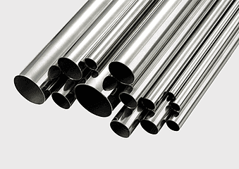Stainless steel pipe manufacturing, SAE 304 steel tubes, metal industry materials, corrosion-resistant piping, industrial hardware components, steel tube fabrication process, metallic cylinder production