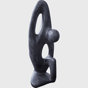 modern abstract sculpture, mid-century modern art, bronze figurine statue, minimalist stone carving, contemporary abstract art, sculptural art piece, abstract form design