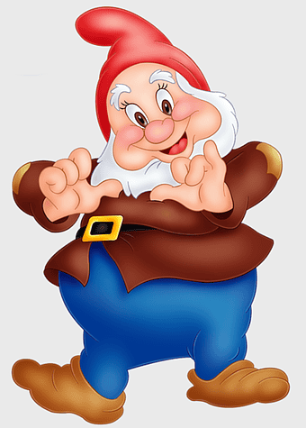 Snow White Seven Dwarfs Grumpy, Disney Princess cartoon characters, Snow White and the Seven Dwarfs, Grumpy Dopey Sneezy, classic fairy tale dwarfs, animated fantasy art, whimsical fantasy creatures