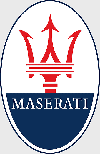 Maserati logo, Maserati Ghibli emblem, car brand symbols, automotive logos, luxury car badges, Italian car manufacturers, high-end vehicle insignias