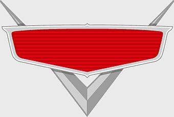 old Cadillac logo, Cars Lightning McQueen, Doc Hudson, Pixar Cars 3, classic car emblem, animated vehicle branding, retro automotive design