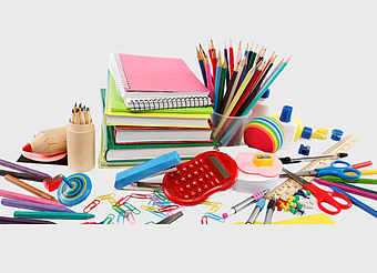 office supplies retail, adhesive tape for stationery, pencil sharpeners for school, desk organization tools, educational material assortment, stationery product display, business supply essentials