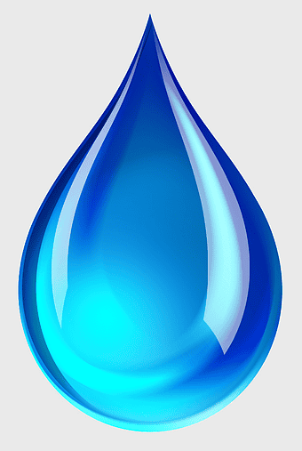 blue water drop, electric blue liquid, drinking water icon, nature aqua symbol, water droplet, hydration symbol, purity element