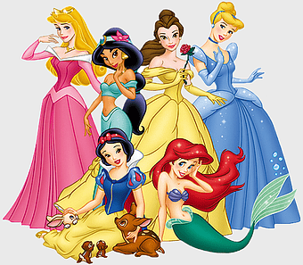 Ariel Disney Princess, Disney Princess group, walt Disney Company characters, cartoon princesses, royal fantasy characters, magical fairy tale heroines, enchanted storybook heroines