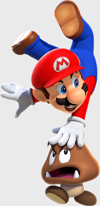 Super Mario Bros, Nintendo video game, cartoon mario, action figure mario, mario and goomba interaction, mario game characters, mario series art