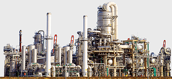 oil refinery facility, petrochemical plant, industrial pressure vessel, downstream petroleum processing, chemical engineering complex, energy production site, gas processing unit