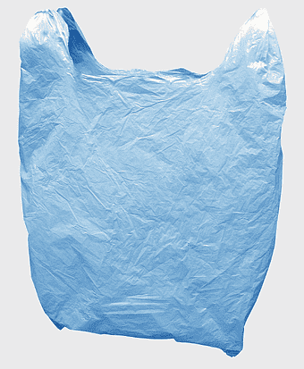blue plastic bag, plastic bag recycling, low-density polyethylene bag, bin bag, eco-friendly packaging, reusable shopping bag, waste management solution