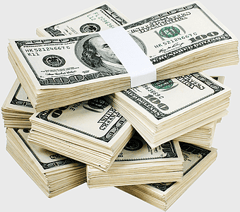 bundled 100 dollar bills, saving cash, financial wealth, money transactions, cash bundles stack, financial prosperity, currency accumulation