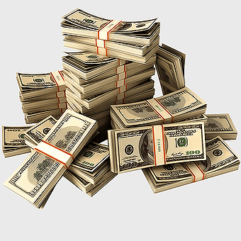 money cash stacks, payday loan payment, dollar currency bundles, cash advance savings, financial wealth accumulation, investment capital growth, banking transaction visuals