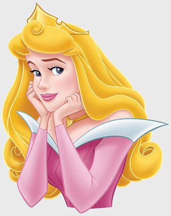 Princess Aurora Disney, Sleeping Beauty character, Disney Princess figurine, Aurora cartoon art, fairy tale princess, enchanted beauty, royal fantasy art