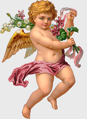 Cherub Angel painting, angel figurine art, mythical creature with wings, fantasy fairy depiction, divine cherub, celestial being illustration, ethereal angelic figure