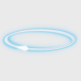 Halo: The Master Chief Collection icon, angel halo illustration, blue background design, electric blue halo, celestial light effect, ethereal glow graphic, spiritual aura symbol