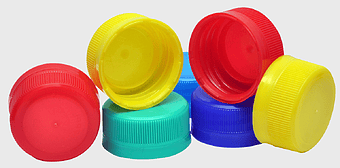 plastic bottle caps, tamperevident band, polyethylene terephthalate, manufacturing in Chennai, colorful bottle lids, eco-friendly packaging, industrial molding process