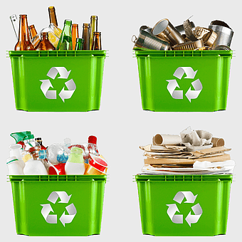 recycling bin, plastic recycling, waste management, recycling symbol, sustainable waste disposal, eco-friendly recycling practices, green waste segregation