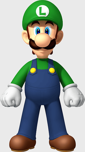 Luigi character design, Super Mario Bros Luigi, Luigi action figure, Luigi video game character, Nintendo mascot Luigi, Luigi cartoon illustration, Luigi gaming icon