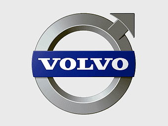 Volvo logo, AB Volvo trademark, 2006 Volvo S40 emblem, Volvo Cars symbol, automotive branding, industrial machinery logo, transportation industry icon