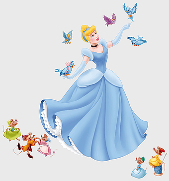Cinderella cartoon character, Disney Princess Cinderella, Story of Cinderella, Cinderella Desktop, Royal ball gown, Fairy tale heroine, Magical companions