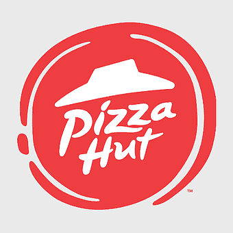 Pizza Hut logo, Brunei pizza restaurant, Italian cuisine menu, red circle branding, fast food delivery service, international pizza chain, Brunei dining options