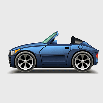 cartoon sports car, vehicle insurance for convertibles, cartoon car accident, performance car insurance, animated vehicle design, digital car illustration, fun cartoon transportation