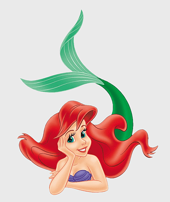 Ariel Disney Princess, Little Mermaid cartoon, mermaid t-shirt design, mythical creature art, underwater fantasy, animated character illustration, sea princess graphic