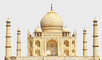 Taj Mahal India, medieval architecture landmark, tourist attraction in Agra, New7Wonders of the World, iconic Indian monument, historic mausoleum design, cultural heritage site India
