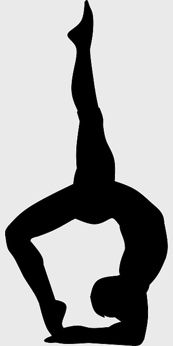 Yoga silhouette, meditation pose, fitness logo, yoga woman, wellness practice, exercise routine, balance exercise, png