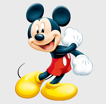 Mickey Mouse illustration, Mickey Mouse Clubhouse characters, Walt Disney cartoon, Mickey Mouse, Disney classic characters, animated mouse icon, vintage Disney art