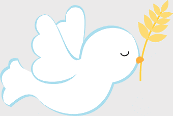 white dove, First Communion illustration, Baptism symbol, Eucharist icon, religious art, peace symbol, spiritual