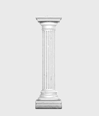 stone pillar, white continental art, classical column, architectural element, ancient structure, marble sculpture, vertical support