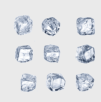 ice cube graphy, irregular ice shapes, melting ice cubes, crystal ice cubes, frozen water blocks, ice formations, icy geometric patterns