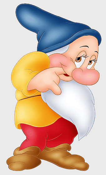 Snow White Seven Dwarfs, Bashful Dwarf, Disney Princess Characters, Magic Mirror Story, Cartoon Fantasy Art, Classic Fairy Tale Illustration, Whimsical Character Design
