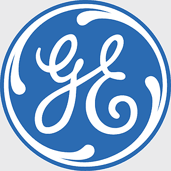 General Electric logo, GE trademark symbol, electric company branding, ge circle emblem, corporate identity design, industrial manufacturing icon, business logo illustration