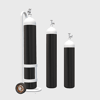 Oxygen Tank, Medical Oxygen Cylinders, O2 Equipment, Metal Cylinder, Portable Oxygen Supply, Healthcare Respiratory Devices, Industrial Gas Storage, png