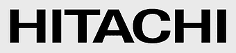 Hitachi logo black and white, Hitachi Construction Machinery brand, Hitachi Chemical Company trademark, Hitachi industry logo, corporate identity design, industrial equipment branding, engineering company emblem