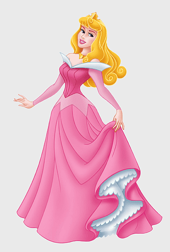 Princess Aurora, Disney Princess, pink gown, Sleeping Beauty, royal elegance, fairytale character, enchanted princess