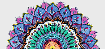 mandala coloring book, sacred geometry art, La Fuerza de Los Mandalas, magic circle illustration, spiritual design, geometric pattern meditation, chakra balance art