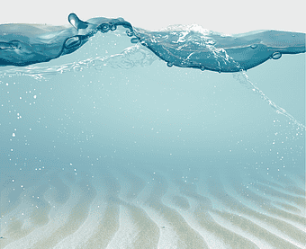 spray painted waves sketch, seabed fantasy watermark, underwater waves silhouette, blue liquid motion, oceanic dream background, aquatic nature scene, serene water surface ripple