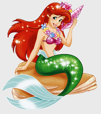 Ariel Princess Mermaid, Disney Princess illustration, mythical creature art, Little Mermaid character, fantasy ocean art, underwater fantasy, mermaid fantasy illustration