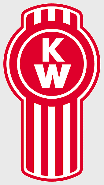 Kenworth logo, red car emblem, vehicle brand symbols, truck manufacturer logos, automotive industry branding, commercial vehicle insignia, transportation company emblems, png