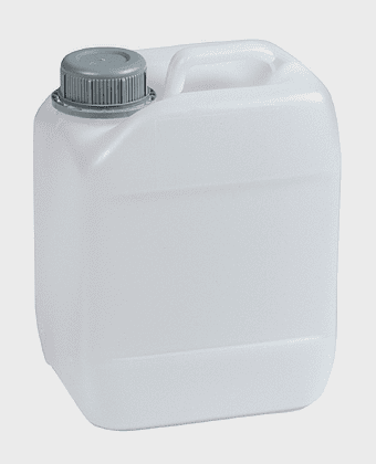Plastic jerrycan drum, high-density polyethylene container, dangerous goods packaging, liquid chemical storage, portable fuel container, robust industrial bottle, secure transport vessel
