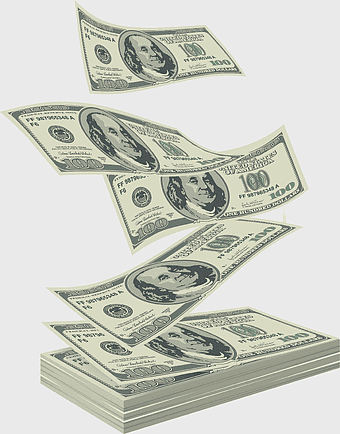 Money Currency, dollar bills floating, cash stack image, gold money icon, financial wealth illustration, currency exchange graphic, economic value symbol